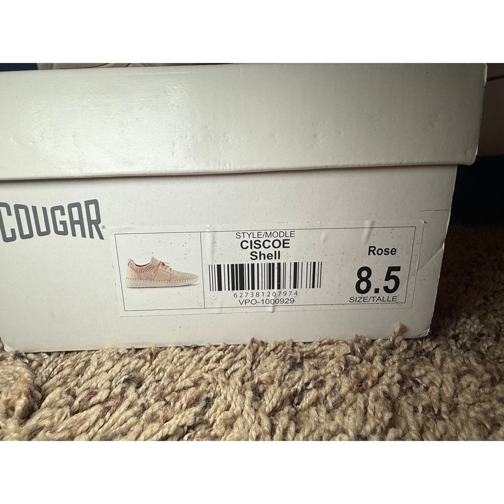 Cougar Ciscoe Knit Sneakers in Rose Size 8.5 - Picture 9 of 11